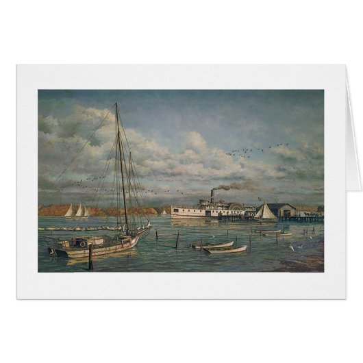 Paul McGehee "Bay Country Landing" Kaart (Voorkant Horizontaal)