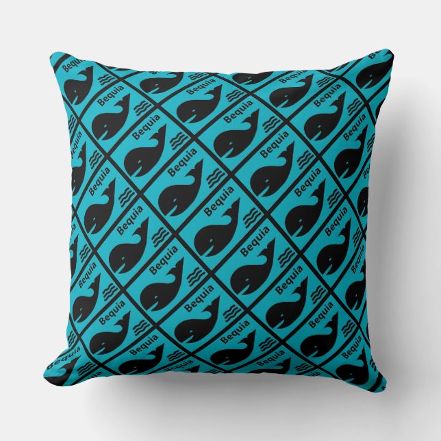 Paul McGehee "Bequia Flag" Pillow Kussen (Voorkant)