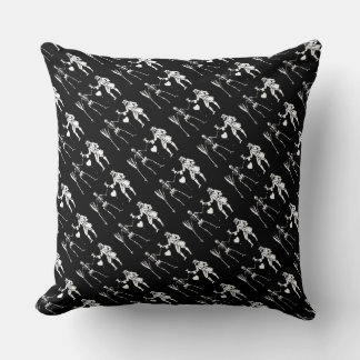 Paul McGehee "Black Bart's Flag" Pirate Pillow Kussen