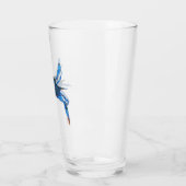 Paul McGehee Blue Crab Beer Glass Glas (Links)