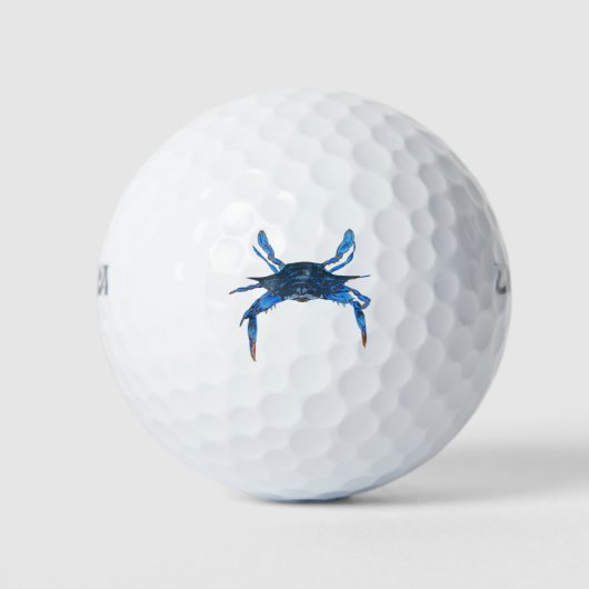 Paul McGehee Blue Crab Wilson® Golf Balls Golfballen (Voorkant)