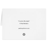 Paul McGehee "Canadian Moonlight" Kaart (Achterkant Horizontaal)