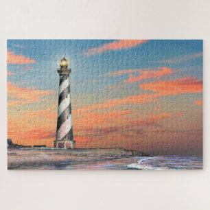 Paul McGehee "Cape Hatteras Light" Jigsaw Puzzle Legpuzzel