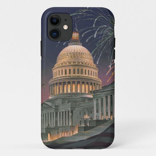 Paul McGehee "Capitol Dome" iPhone 5/5S Hoesje (Achterkant)