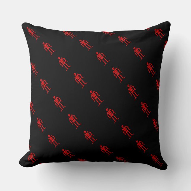 Paul McGehee "Capt. Edward Low Flag" Pirate Pillow Kussen (Voorkant)