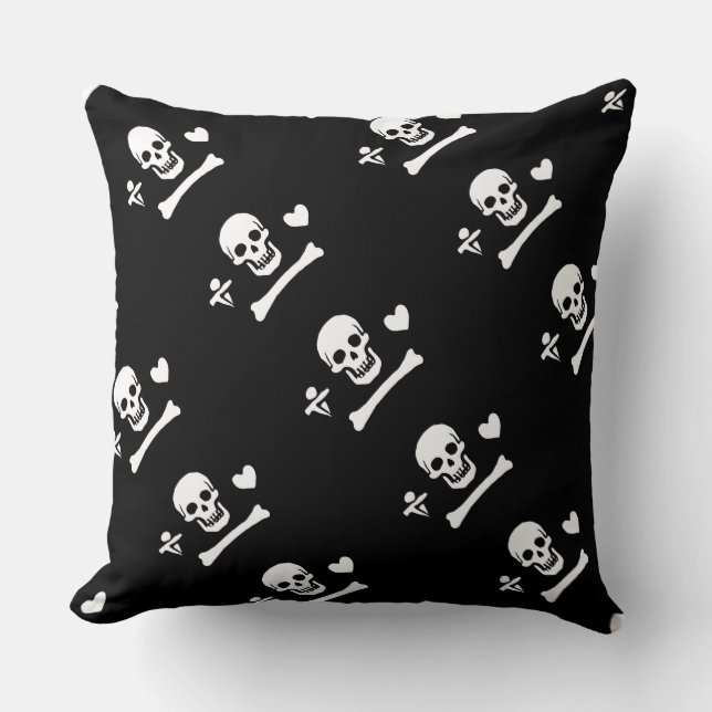 Paul McGehee "Capt. Stede Bonnet" Pirate Pillow Kussen (Voorkant)
