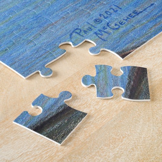 Paul McGehee "Cherry Blossom" Jigzaag Puzzle Legpuzzel (Zijkant)