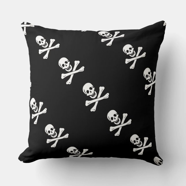 Paul McGehee "Edward England Flag" Pirate Pillow Kussen (Voorkant)