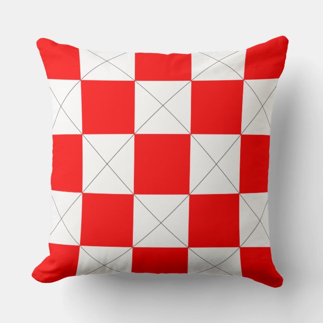 Paul McGehee "F - Foxtrot" Maritime Flag Pillow Kussen (Voorkant)