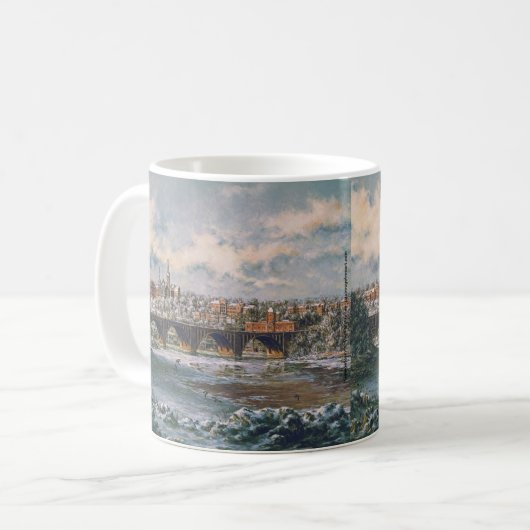 Paul McGehee "Georgetown"-Mok Koffiemok (Voorkant links)