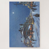 Paul McGehee "Georgetown Snowfall" Jigzaag Puzzle Legpuzzel (Verticaal)