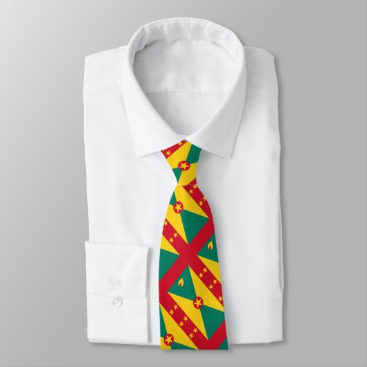 Paul McGehee "Grenada Flag"-Stropdas Stropdas (Gebonden)