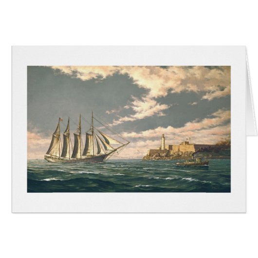 Paul McGehee "In Tropical Waters" Kaart (Voorkant Horizontaal)