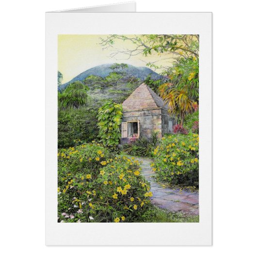 Paul McGehee Kaart "Nevis - Golden Dawn" (Voorkant)