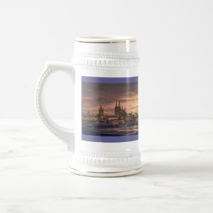 Paul McGehee "Keulen op de Rijn" Beer Stein Bierpul