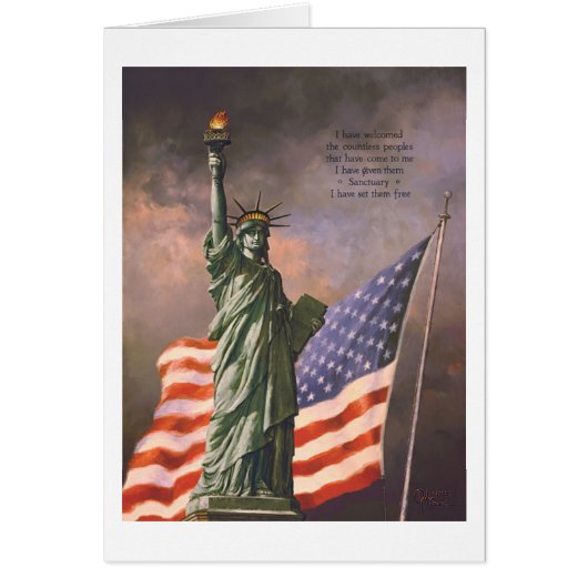 Paul McGehee "Liberty"-kaart (Voorkant)