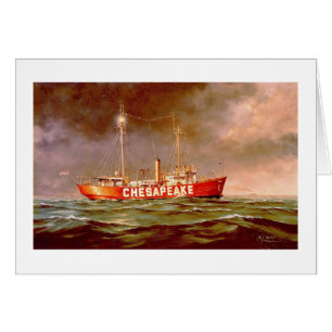 Paul McGehee "Lightship "Chesapeake"-kaart