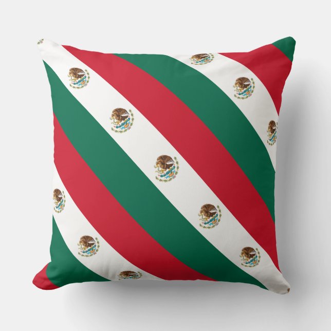Paul McGehee "Mexico-vlag" Pillow Kussen (Voorkant)
