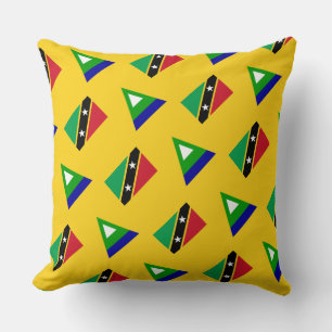 Paul McGehee "Nevis Flag" Pillow Kussen