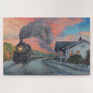 Paul McGehee "Old Fairfax Station" Jigsaw Puzzle Legpuzzel