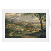 Paul McGehee "Old Richmond on the James" Card (Voorkant Horizontaal)