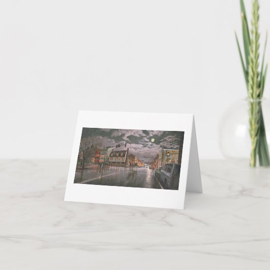 Paul McGehee "Old Town Alexandria" Kaart (Voorkant)