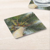 Paul McGehee "Palm Tree" Drink Coasters Kartonnen Onderzetters (Schuin)