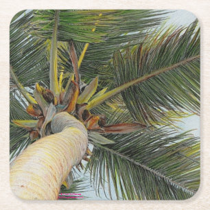 Paul McGehee "Palm Tree" Drink Coasters Kartonnen Onderzetters