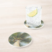 Paul McGehee "Palm Tree" Sandstone Drink Coasters Zandsteen Onderzetter (Zijkant)