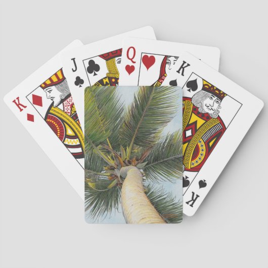 Paul McGehee "Palm Tree" Speelkaarten (Achterkant)