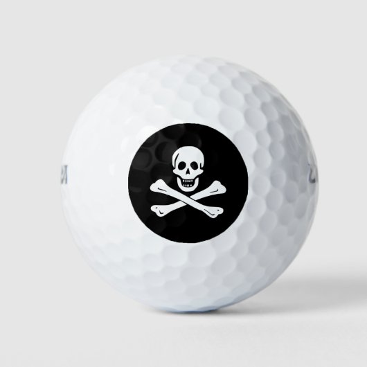 Paul McGehee "Pirate Skull" Wilson® golfballen (Voorkant)