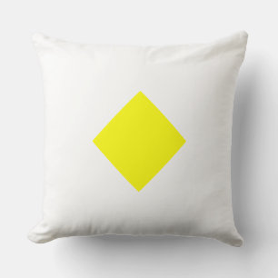 Paul McGehee "Q - Quebec" Maritime Flag Pillow Kussen