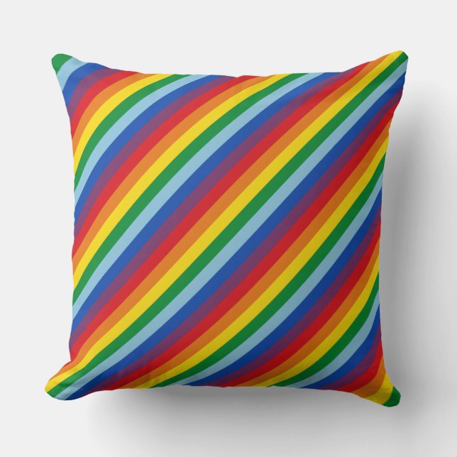 Paul McGehee "Rainbow" Pillow Kussen (Voorkant)