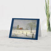 Paul McGehee "Silent Snowfall" Kerst Kaart (Voorkant)