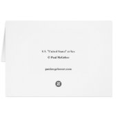 Paul McGehee "SS "United States" at Zee Card (Achterkant Horizontaal)