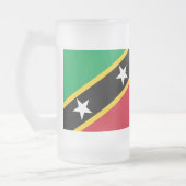 Paul McGehee "St. Kitts & Nevis Flag" Mok bier (Links)
