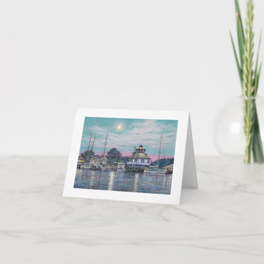Paul McGehee "St. Michaels door Moonlight" Kaart (Voorkant)