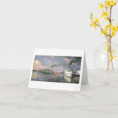 Paul McGehee "Stoomboten van Potomac" Kaart (Gele Bloem)