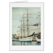 Paul McGehee Tall Ship "Gorch Fock"-kaart (Voorkant)