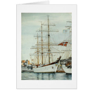 Paul McGehee Tall Ship "Gorch Fock"-kaart
