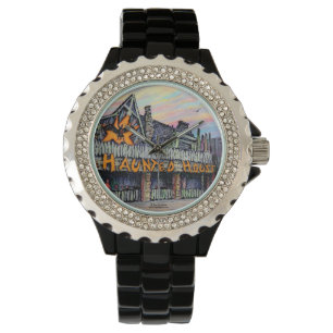 Paul McGehee "The Haunted House" polshorloge Horloge