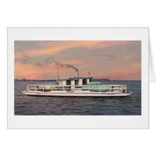 Paul McGehee "The Oxford-Bellevue Ferry"-Kaart