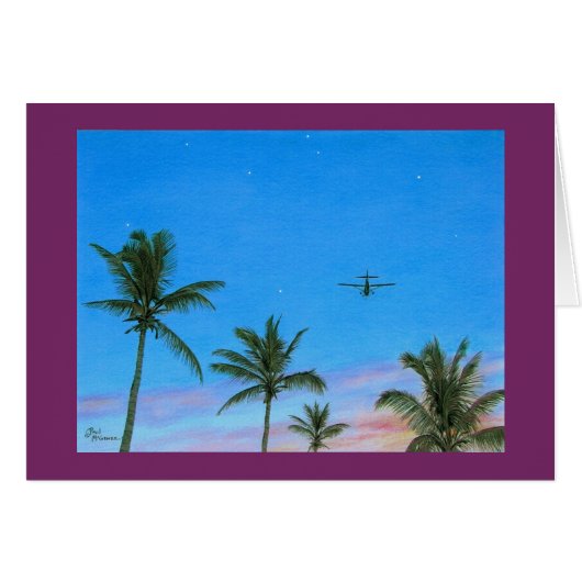 Paul McGehee "Treetop Flyer"-Kaart (Voorkant Horizontaal)