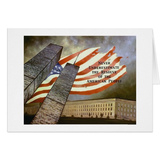 Paul McGehee "Vergeet" Kaart (Voorkant Horizontaal)