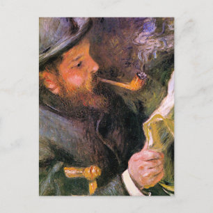 Paul Monet Lezend, populair kunstwerk, Briefkaart