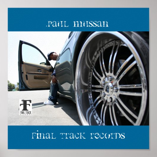 Paul Mussan gaat poster aan (Voorkant)