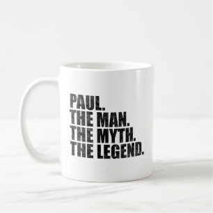 Paul naam, Paul De Man De Mythe De Legende Koffiemok