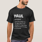 Paul Name T-shirt (Voorkant)