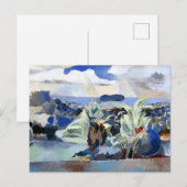 Paul Nash - Landschap van de Bagley Woods Briefkaart (Voorkant / Achterkant)