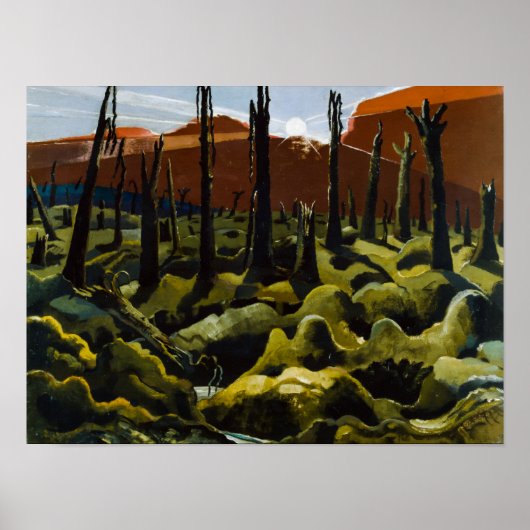 Paul Nash: We maken een nieuwe wereld, 1918 Poster (Voorkant)